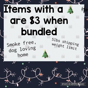 🎄Listings $3 when bundled
